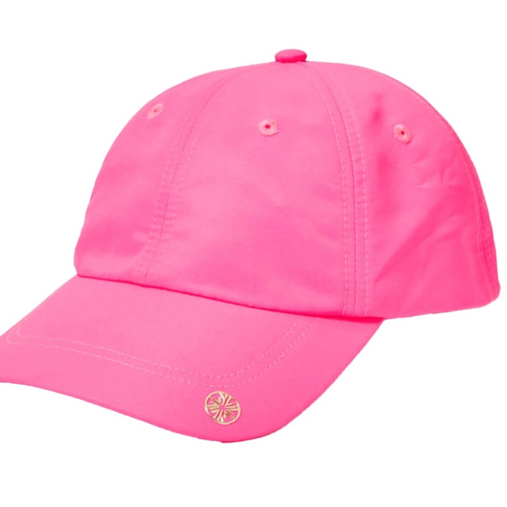 Lilly Pulitzer Roxie Pink Solid Run Around Hat